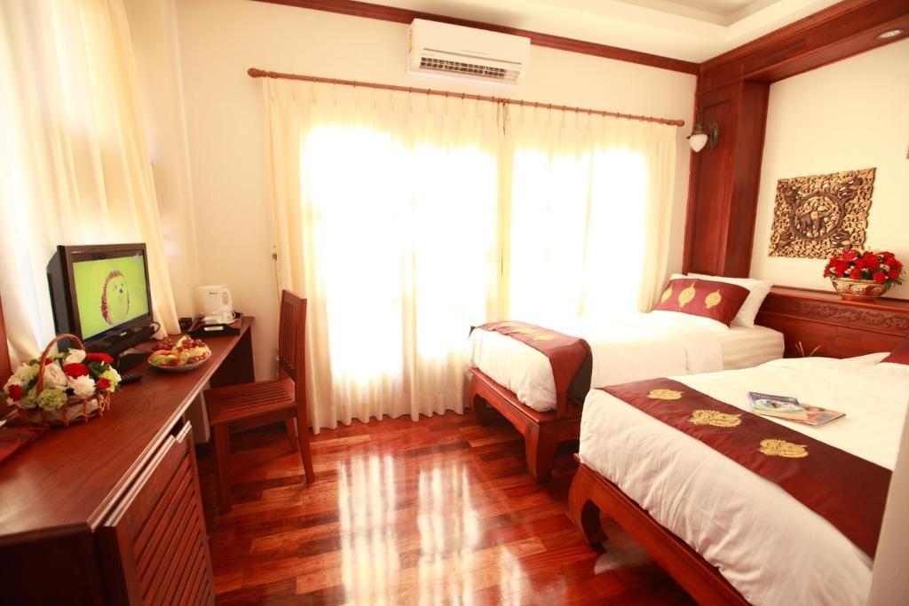 Manorom Boutique Hotel Vientián Kültér fotó