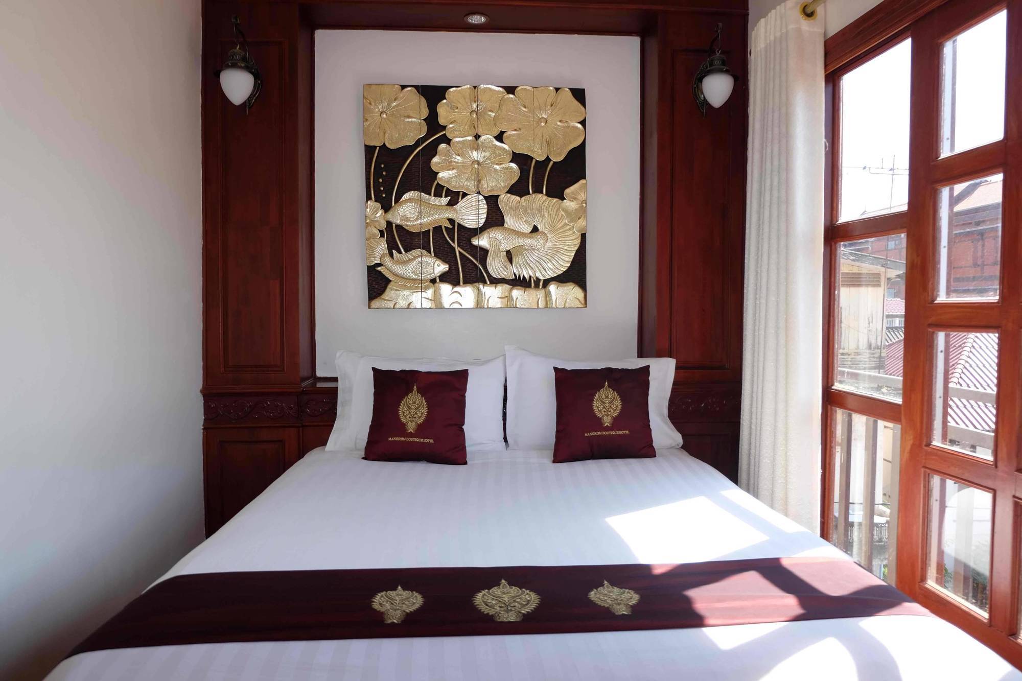 Manorom Boutique Hotel Vientián Kültér fotó