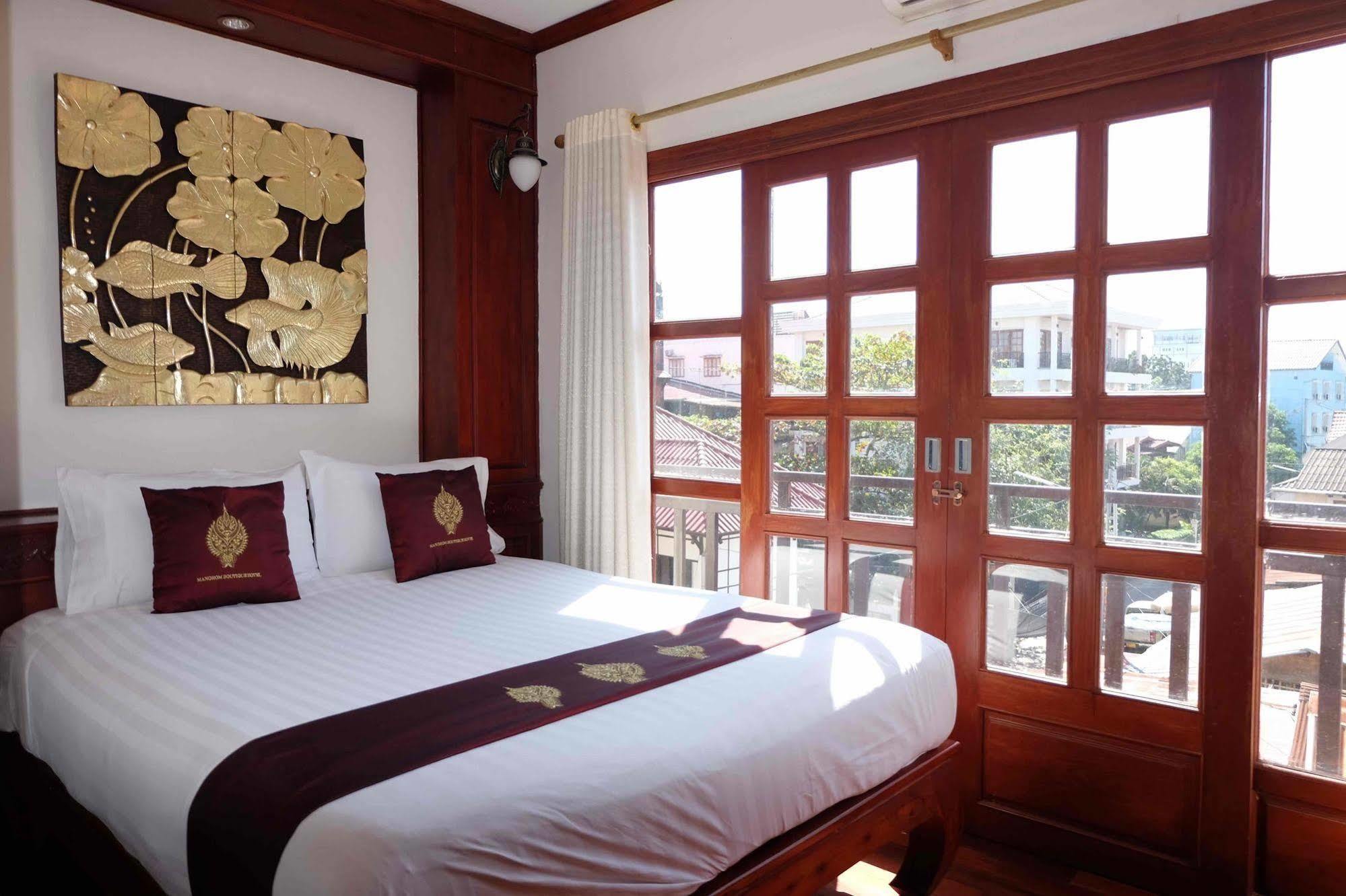 Manorom Boutique Hotel Vientián Kültér fotó